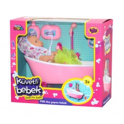 02605  Pilli Küvette Duş Yapan Bebek