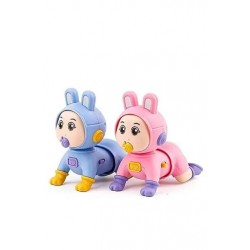 0811-1-100 KUT.PİLLİ EMEKLEYEN BEBEK