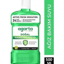 Doğal Ağız Bakım Suyu 500 ml Nane Özlü