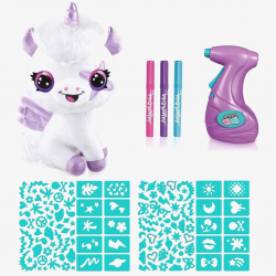 Airbrush Peluş Karanlıkta Parlayan Sihirli Unicorn