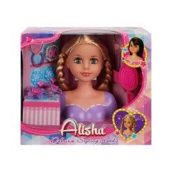 Alisha Delüks Büst Saç Tasarım Seti