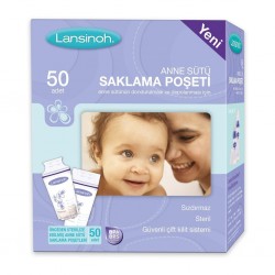 Anne Sütü Saklama Poşeti 50 Adet