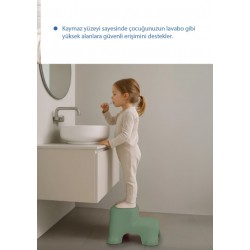 Çok Amaçlı Katlı Basamak 516 (Yeni) Soft Yeşil