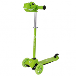 Dino 3 Teker Işıklı Scooter NessiWorld