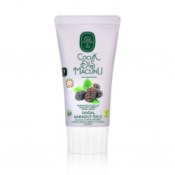 Doğal Karadut Özlü Diş Macunu 2-6 Yaş 60 ml