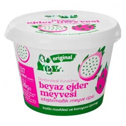 Original Beyaz Ejder Meyvesi Atıştırmalık Meyve Cipsi 30gr