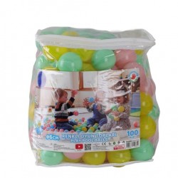 ER-6100 SOFT RENK HAVUZ TOPLARI PVC ÇANTALI