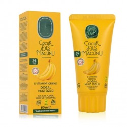 Çocuk Diş Macunu 60 ml Muz