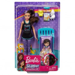 FHY97 Skipper Bebek Bakıcısı Bebeği ve Aksesuarları Oyun Seti  NessiWorld