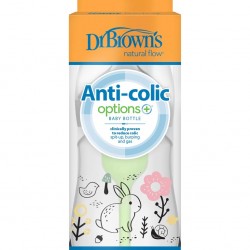 Geniş Ağız PP Antikolik Options Biberon 150 ml Kız