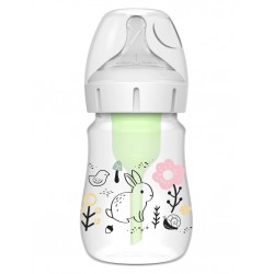 Geniş Ağız PP Antikolik Options Biberon 150 ml Kız