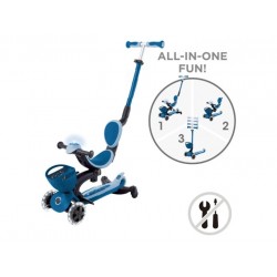 Go Up Baby 360 Scooter (Işıklı) Pastel Mavi