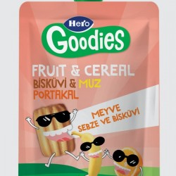 Goodies Muz Portakal Bisküvi Havuç 100 Gr
