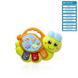 IŞIKLI VE MÜZİKLİ SOLUCAN BEBEK