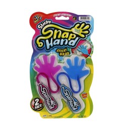 Snap Hand Jaru 2'li Eğlenceli Yapışkan El 1 paket