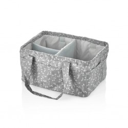  Katlamalı Anne & Bebek Organizer 795 Gri Çiçek