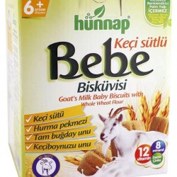 Keçisütlü Vitaminli Bebe Bisküvisi 400 Gr