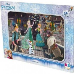 Ks Games 24 Parça Frozen Frame Puzzle