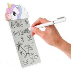 Silikon Figürlü Manyetik Mini Yazı Tahtası 5,5" - 14 cm