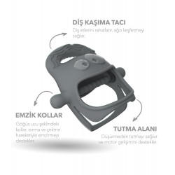 Diş Kaşıyıcı Gri