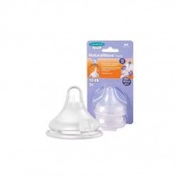 Natural Wave Biberon Emziği Hızlı Akış 2'Li