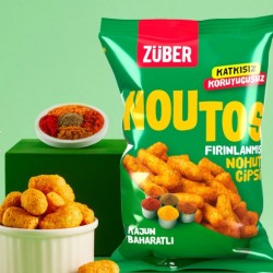 Fırın Nohut Cipsi 55 Gr Kajun Baharatlı