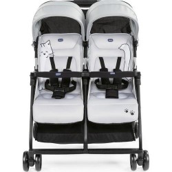 Ohlala Twin İkiz Bebek Arabası Silver