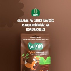 Organik Keçiboynuzlu ve Fındıklı Vegan Kurabiye 55 Gr