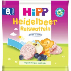 Organik Yabanmersinli Pirinçli Bebek Gofreti 30 Gr
