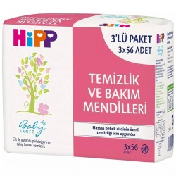 Temizlik ve Bakım Mendili 3'Lü 168 Yaprak