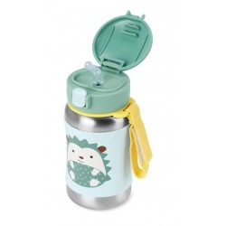 Zoo Pipetli Paslanmaz Çelik Suluk 350 ml Kirpi