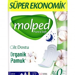 Pure&Soft Gece Ped Süper Eko 16 Adet