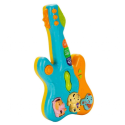 Sesli ve Işıklı Hayvan Figürlü Gitar
