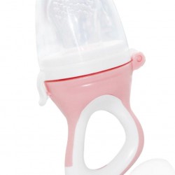 Silikon Uçlu Meyve Sebze Emziği 600 Pembe