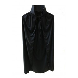 Sİyah Yakalı Pelerin - Vampir Pelerin - Dracula Pelerin 90 cm