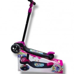 SCOOTER PEMBE IŞIKLI