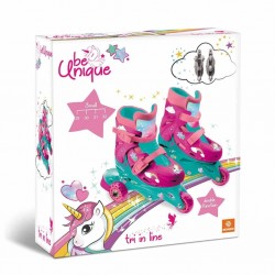 Unicorn Desenli Inline 3 Tekerlekli Paten