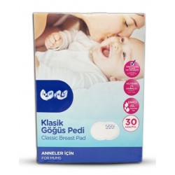 Klasik Göğüs Pedi 30 Adet 332