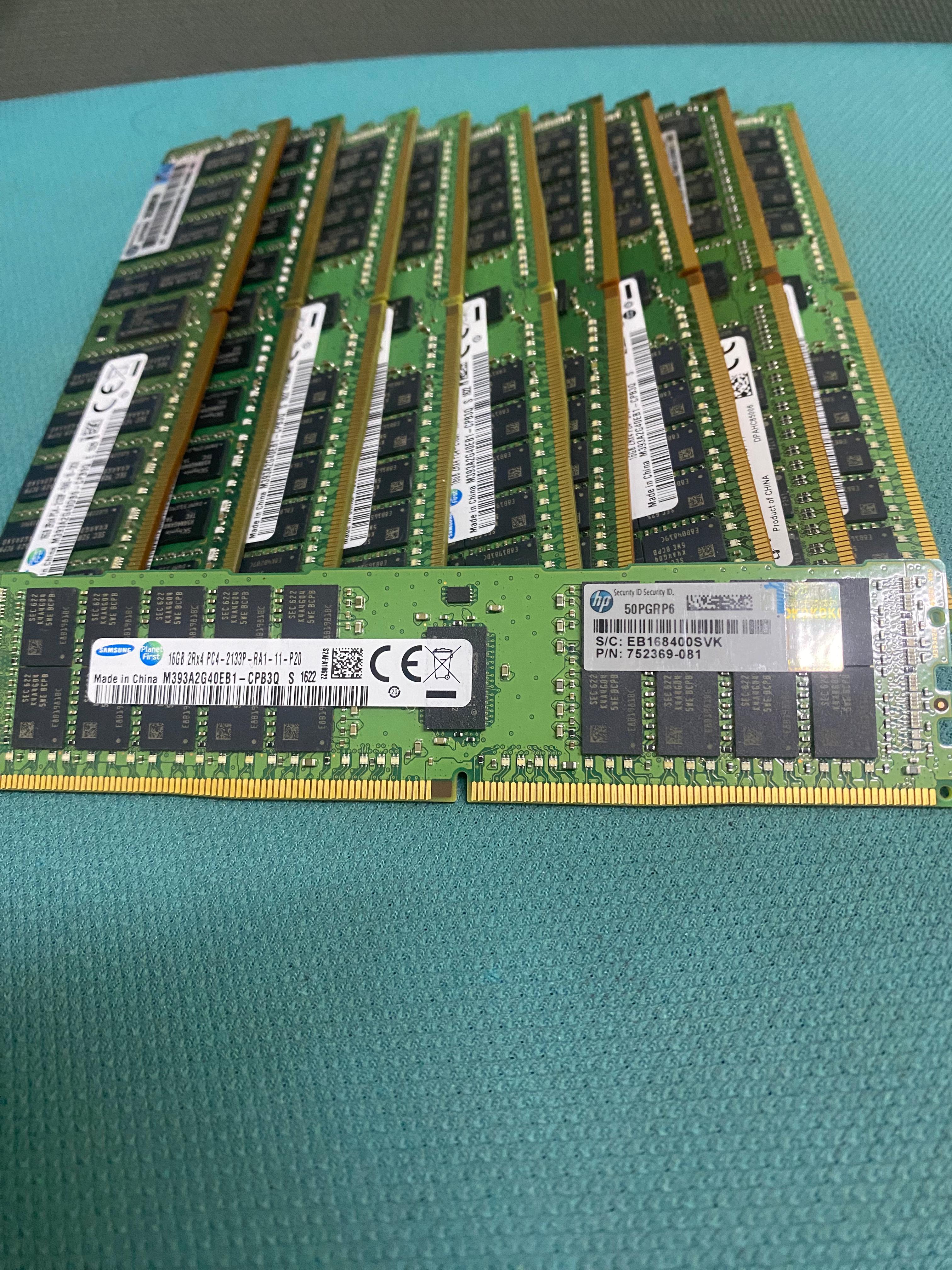 1 Adet Samsung M393A2G40EB1-CPB4Q 16GB PC4-17000 DDR4-2133MT/S